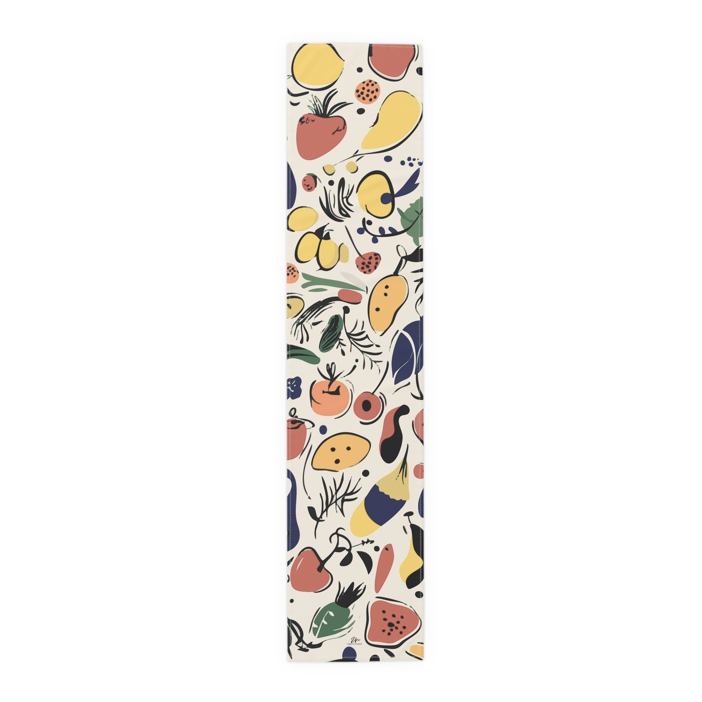 Abstract Harvest Table Runner
