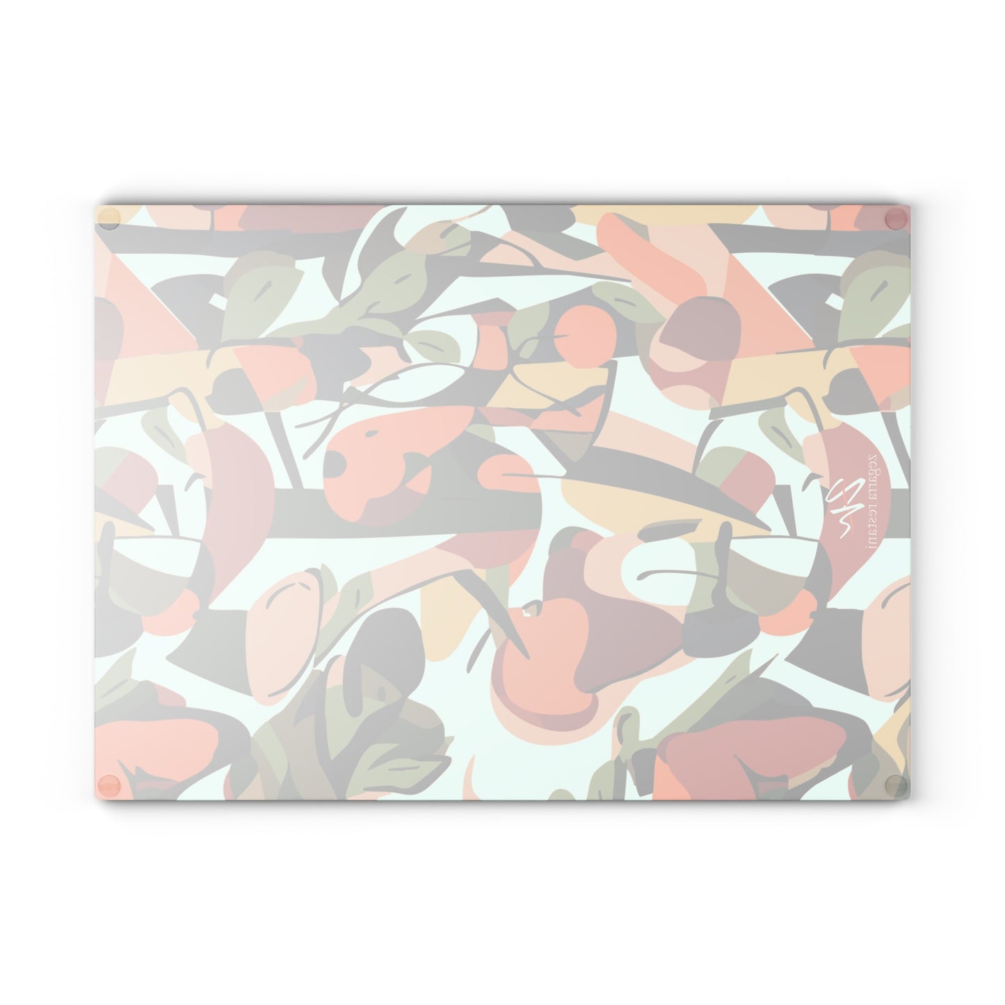 Cubist Garden Cutting Board