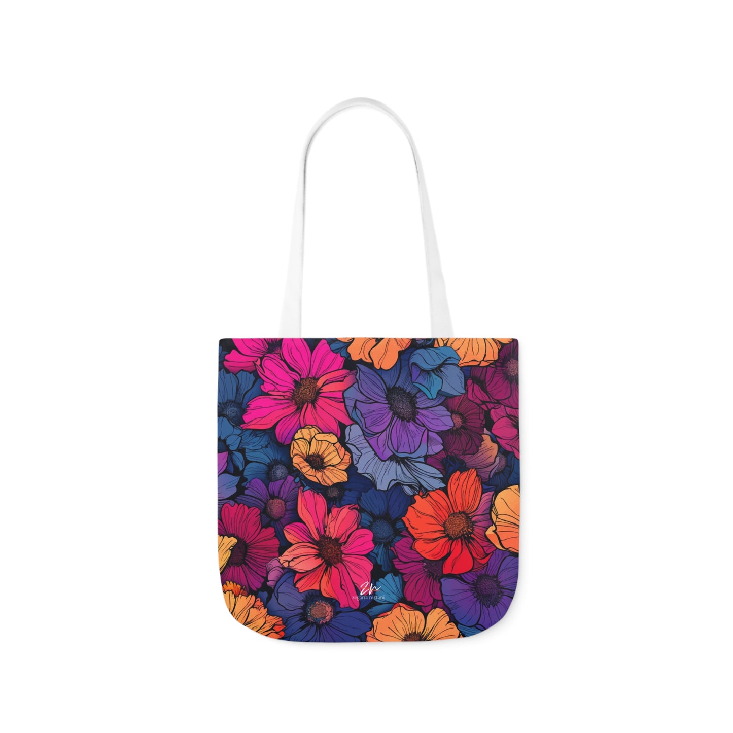 Vivid Blossoms Tote Bag