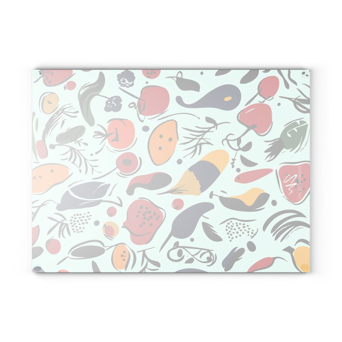 Abstract Harvest Cutting Board