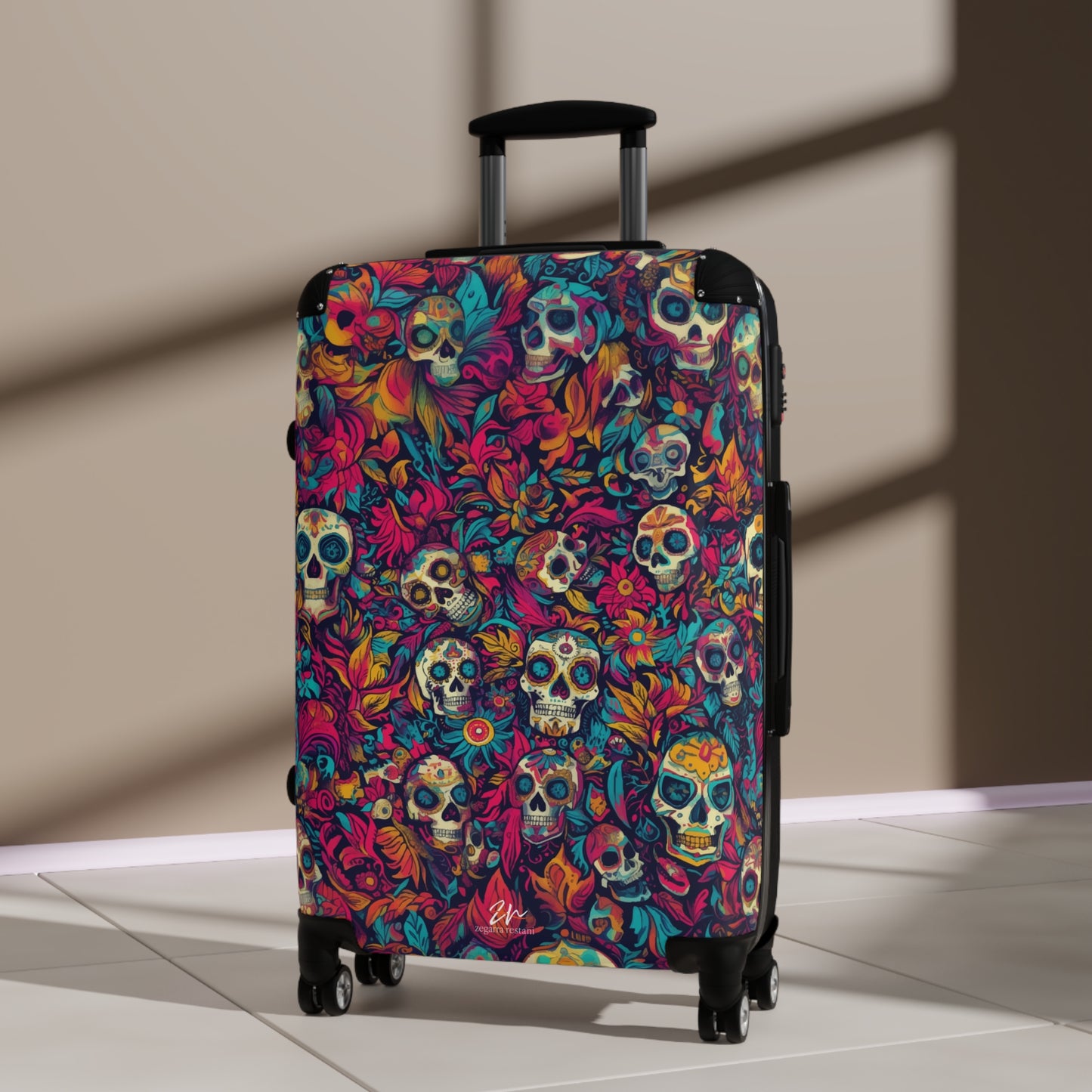 Crazy Calacas Suitcase