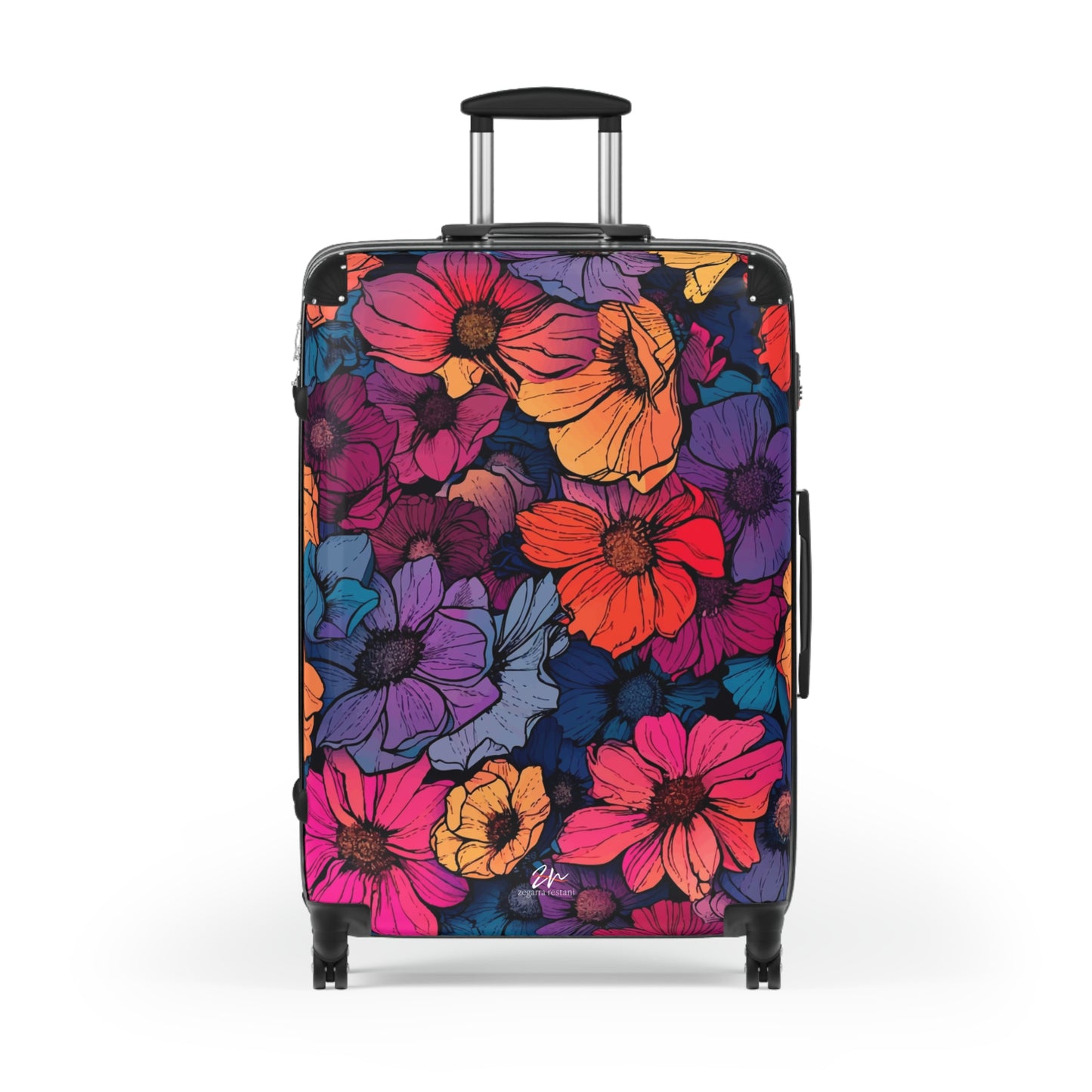 Vivid Blossoms Suitcase
