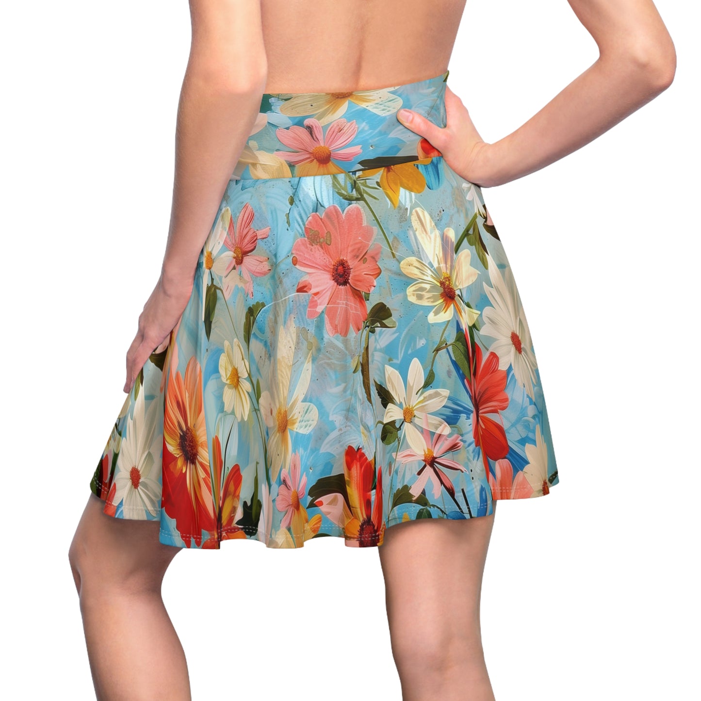 Blooming Paradise Skater Skirt