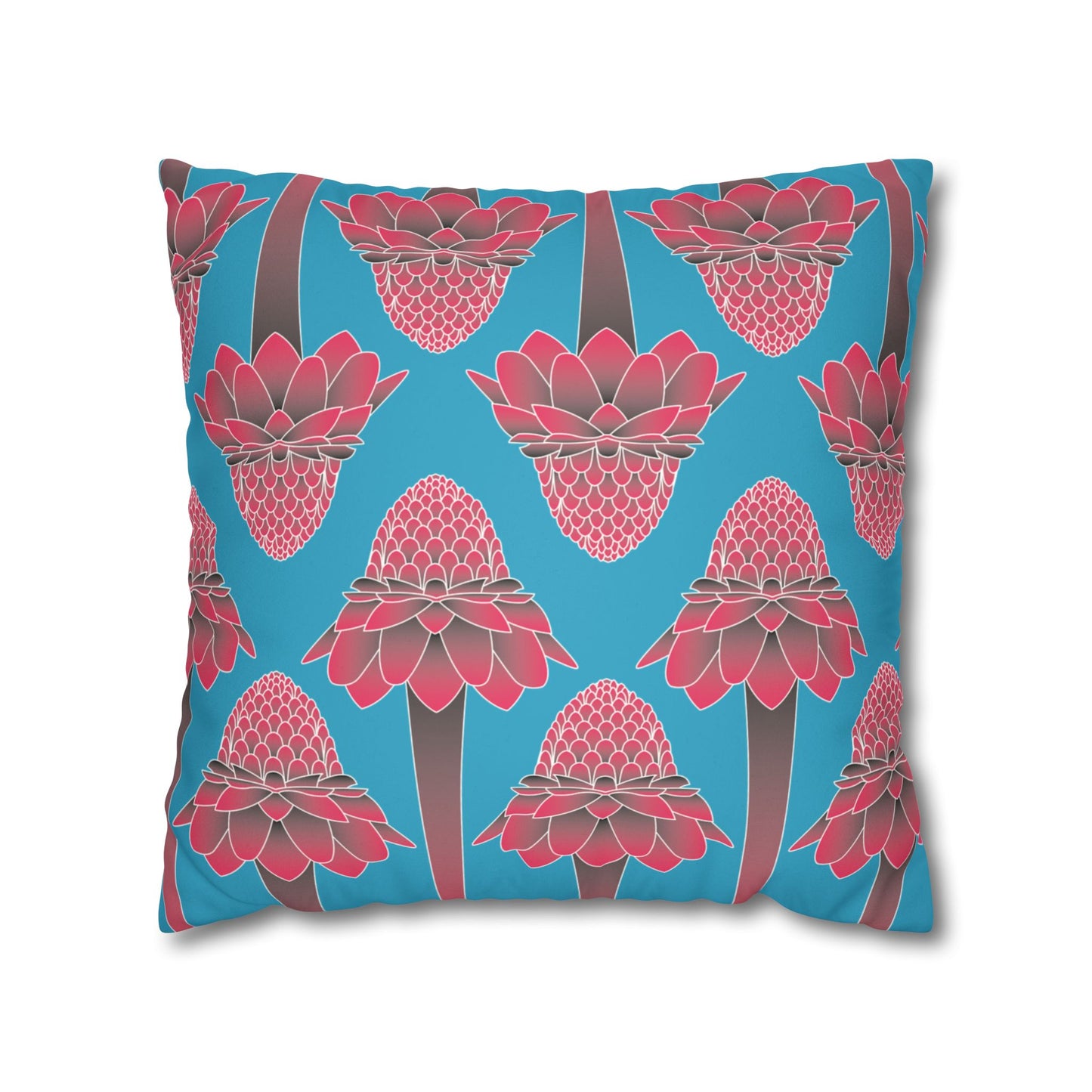 Turquoise Ginger Pillowcase