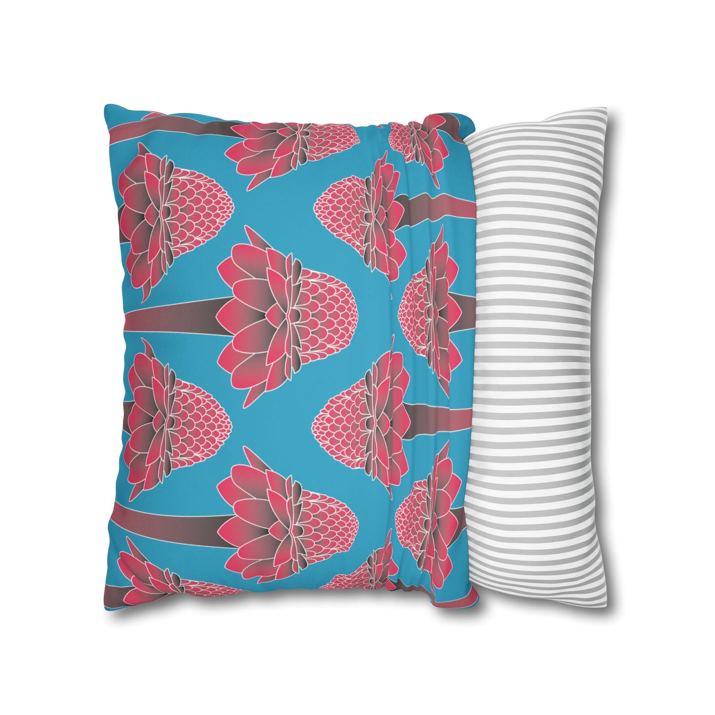Turquoise Ginger Pillowcase