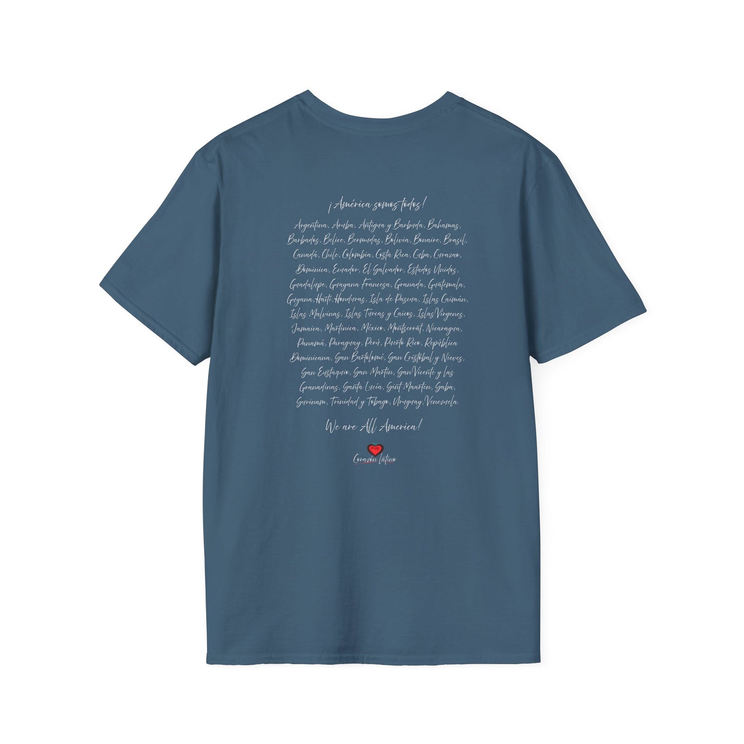 Una Voz / One Voice Unisex Softstyle T-Shirt
