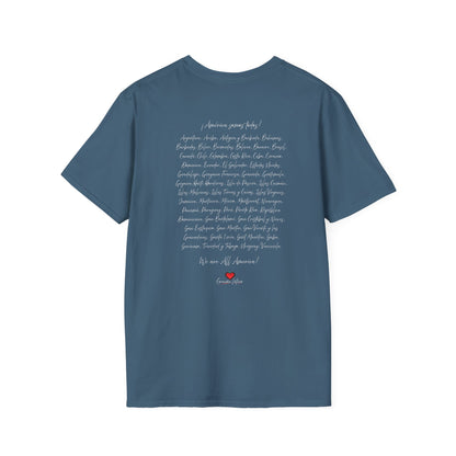 Una Voz / One Voice Unisex Softstyle T-Shirt