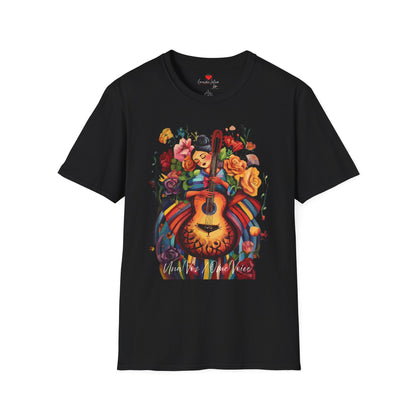 Una Voz / One Voice Unisex Softstyle T-Shirt