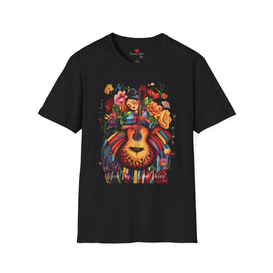 Una Voz / One Voice Unisex Softstyle T-Shirt