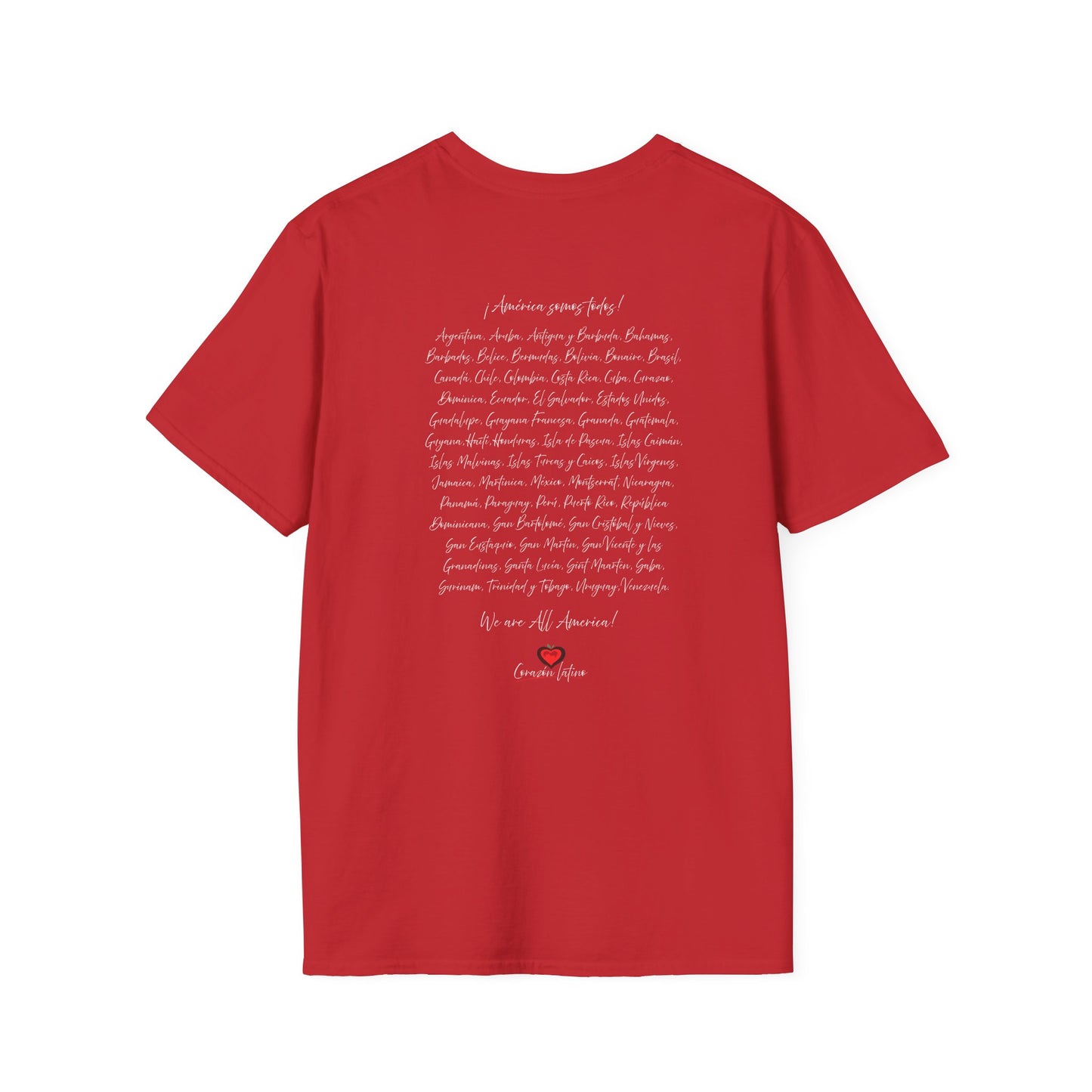 Corazón Latino 2 Unisex Softstyle T-Shirt