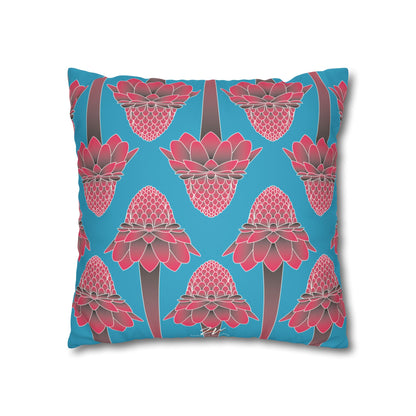 Turquoise Ginger Pillowcase