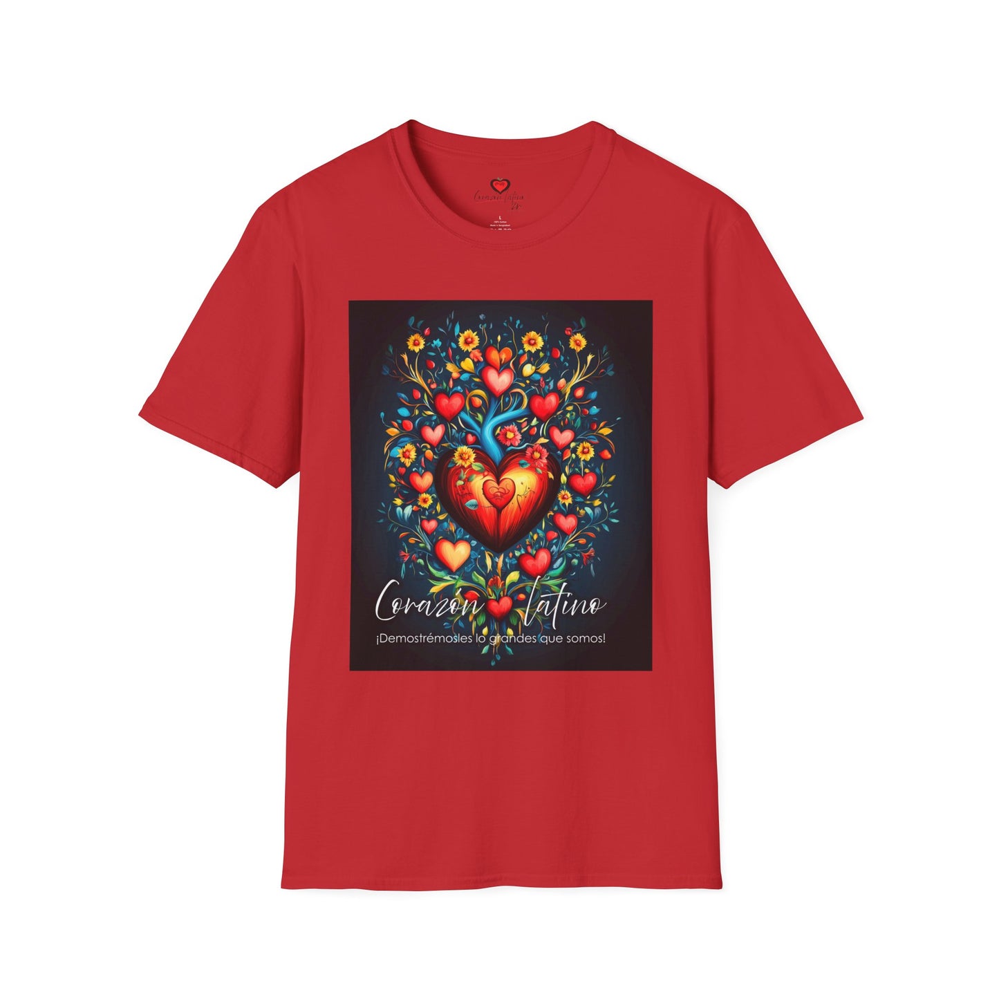 Corazón Latino 2 Unisex Softstyle T-Shirt