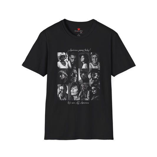 América Somos todos / We are All America Unisex Softstyle T-Shirt