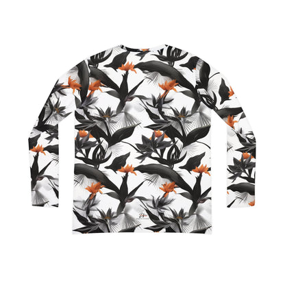 Tropical Noir V-Neck  Shirt
