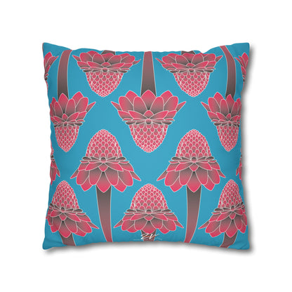Turquoise Ginger Pillowcase
