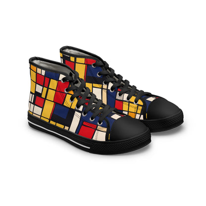 Mondrian Women's High Top Sneakers