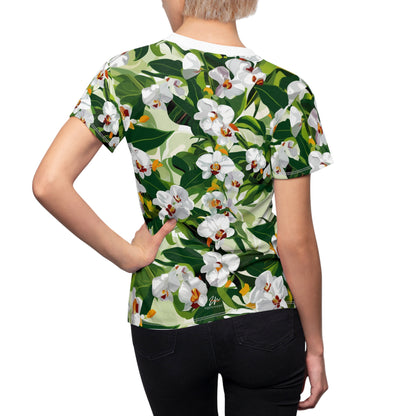 Orchid Bloom Women's Cut & Sew Tee