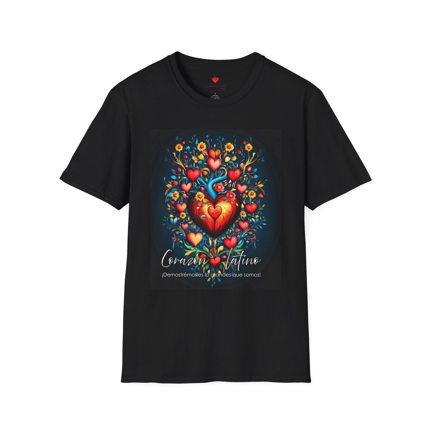 Corazón Latino 2 Unisex Softstyle T-Shirt