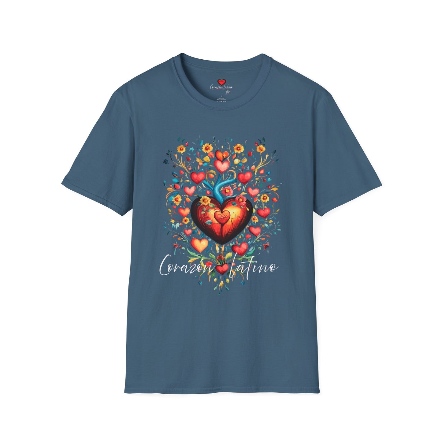 Corazón Latino Unisex Softstyle T-Shirt