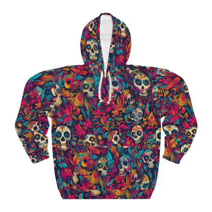 Crazy Calacas Unisex Pullover Hoodie