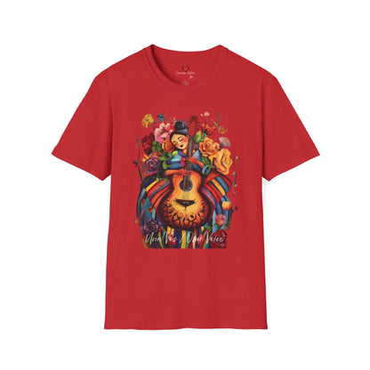 Una Voz / One Voice Unisex Softstyle T-Shirt