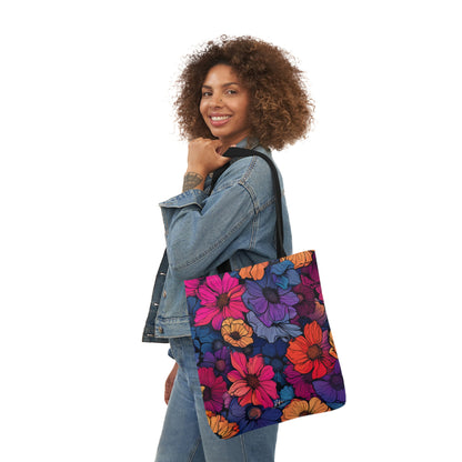 Vivid Blossoms Tote Bag