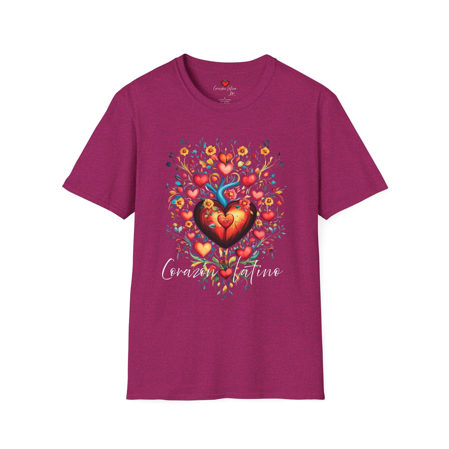 Corazón Latino Unisex Softstyle T-Shirt