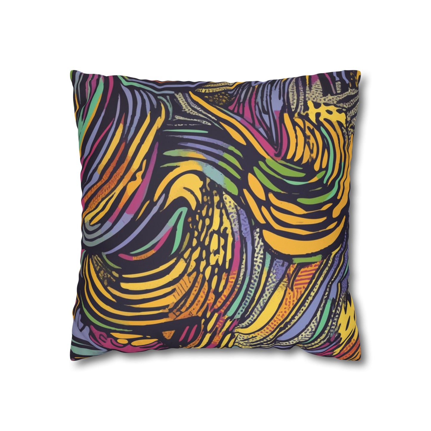 Pop Art Waves Pillowcase