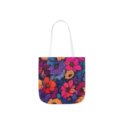 Vivid Blossoms Tote Bag