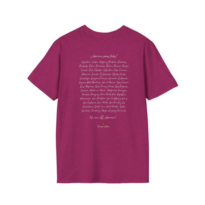 Una Voz / One Voice Unisex Softstyle T-Shirt
