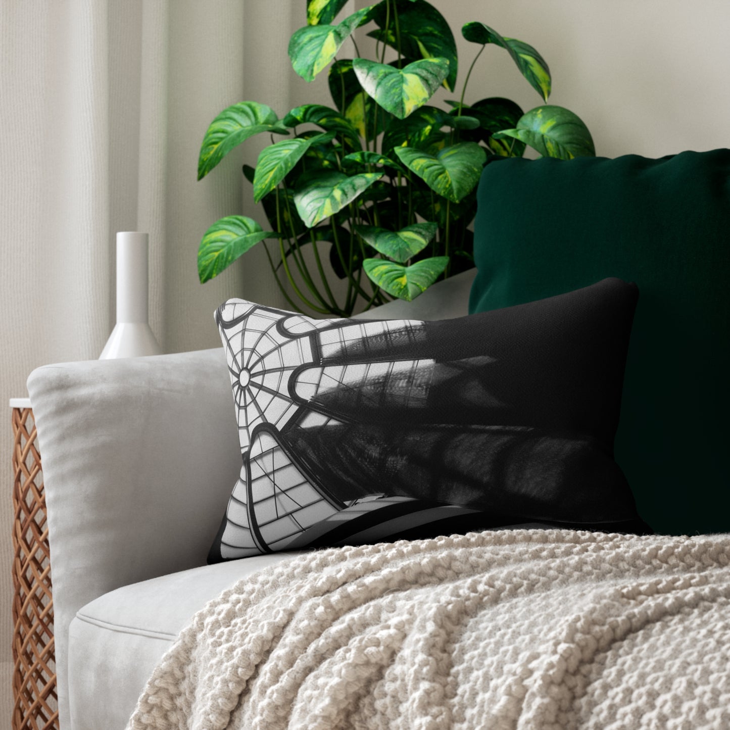 Iconic Skylight Lumbar Pillow