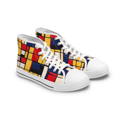 Mondrian Women's High Top Sneakers