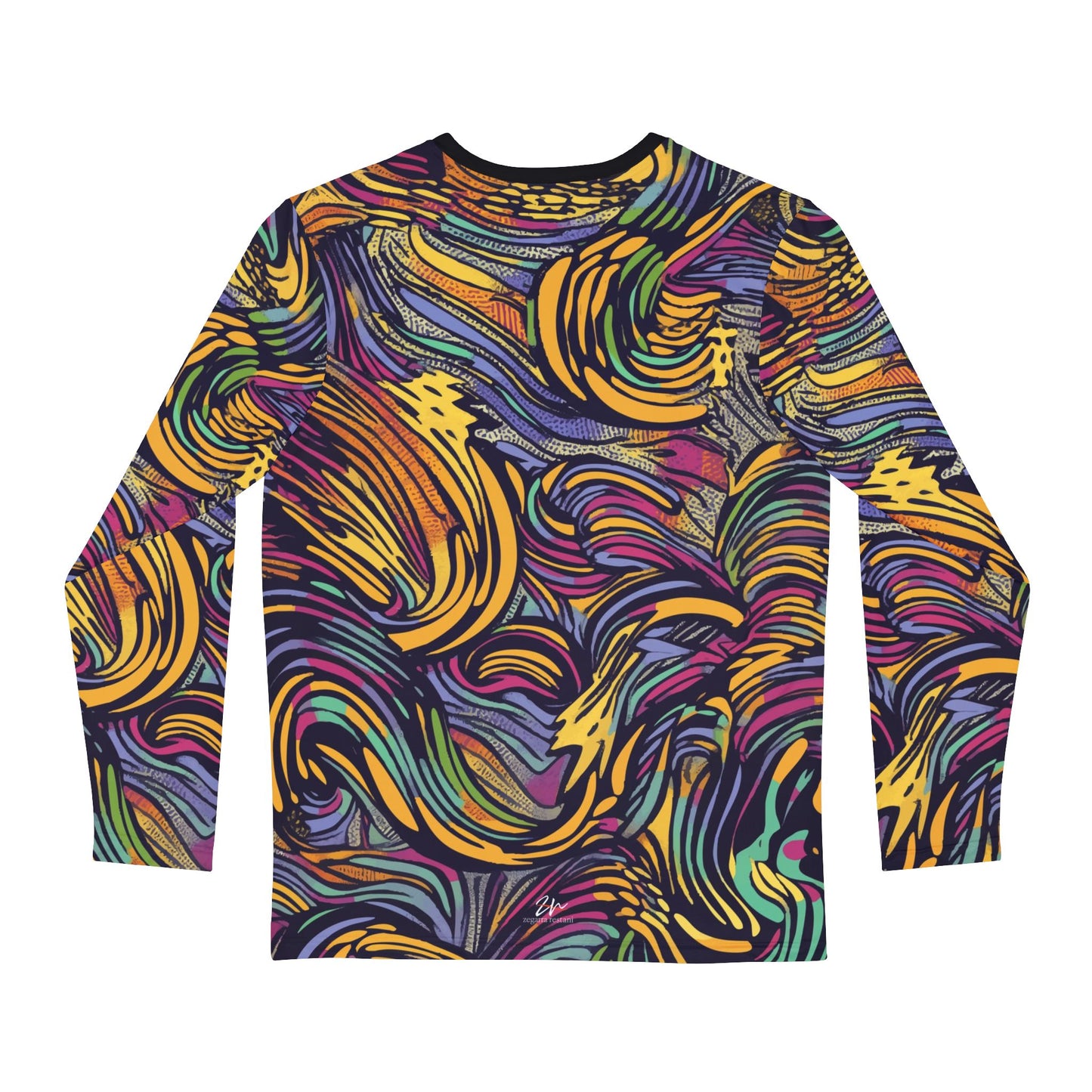 Pop Art Flow Long Sleeve Shirt for men