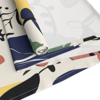 Abstract Harvest Table Runner