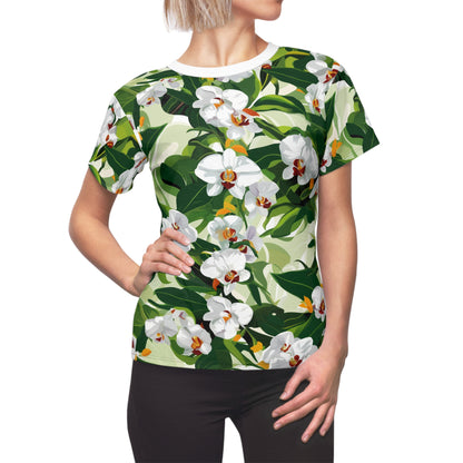 Orchid Bloom Women's Cut & Sew Tee