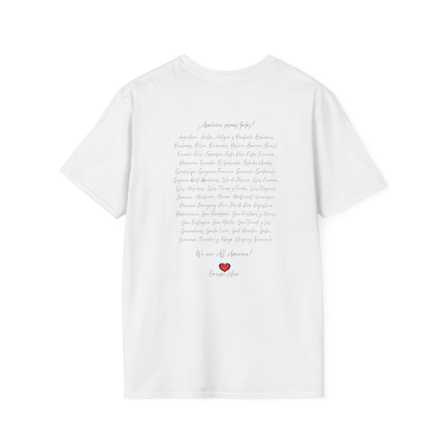 Corazón Latino 2 Unisex Softstyle T-Shirt