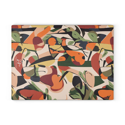 Cubist Garden Cutting Board