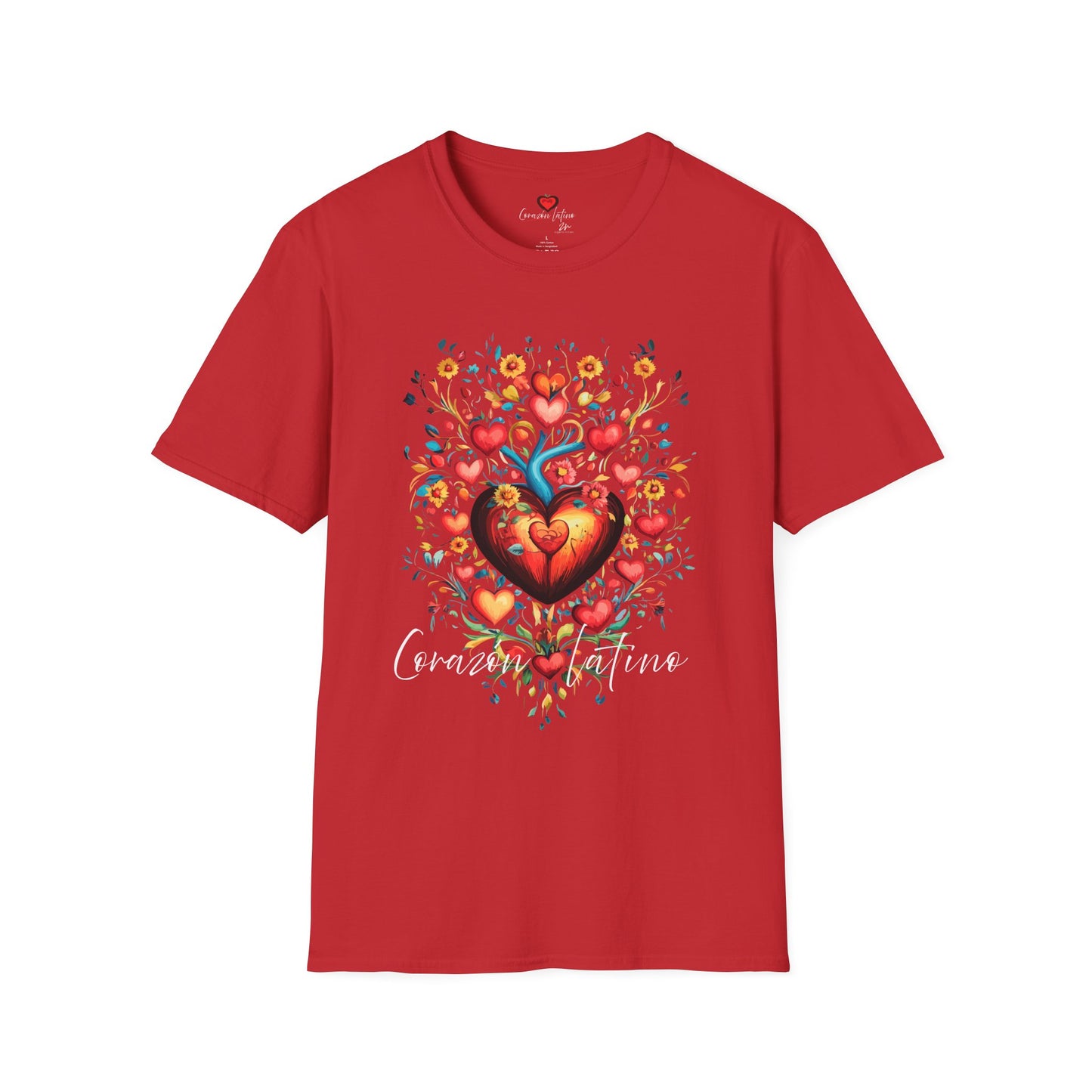Corazón Latino Unisex Softstyle T-Shirt