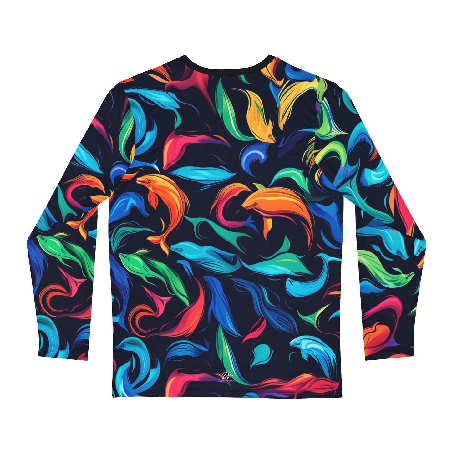 Vincent's Dolphins Long Sleeve Shirt For Men