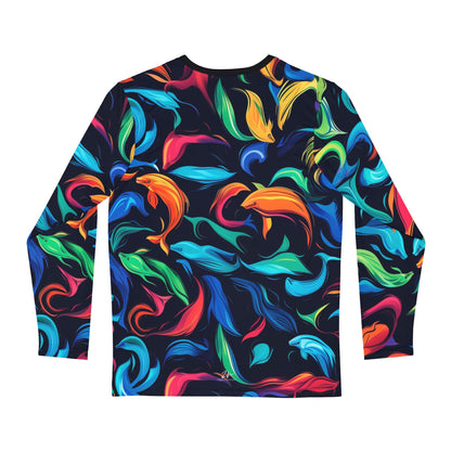 Vincent's Dolphins Long Sleeve Shirt For Men