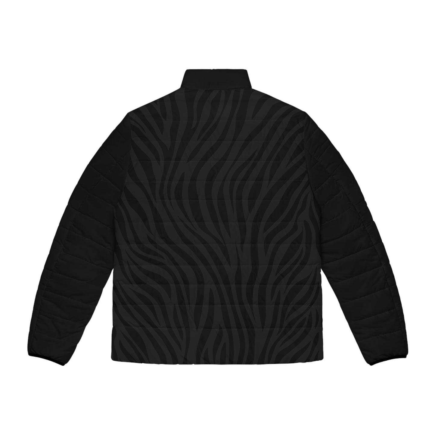 Midnight Stripes Puffer Jacket