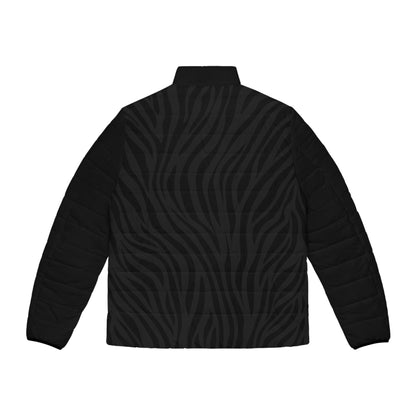 Midnight Stripes Puffer Jacket
