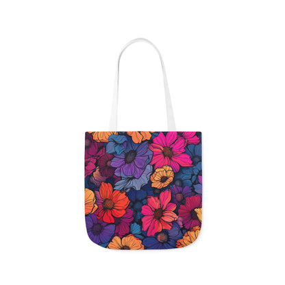 Vivid Blossoms Tote Bag