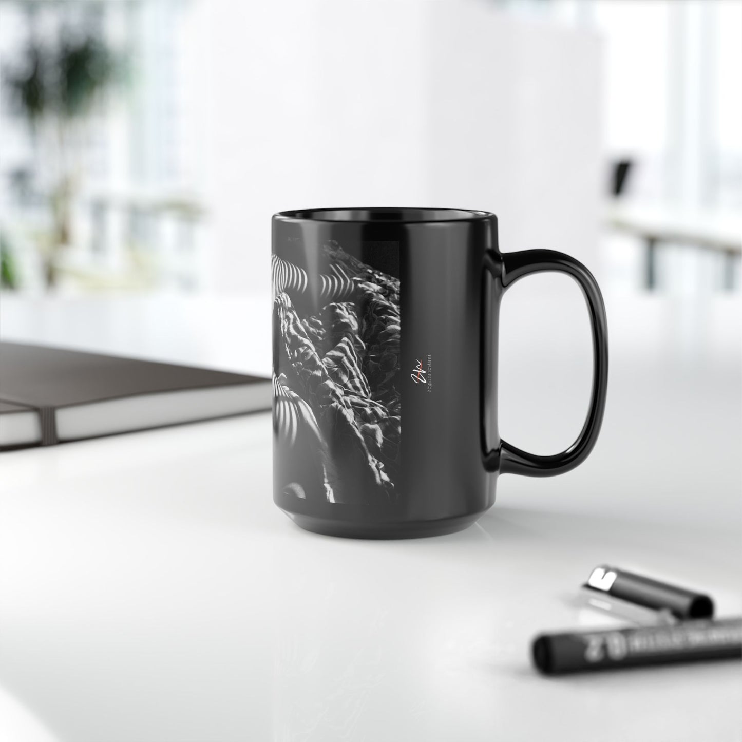 Zebra Shadow Lines Mug