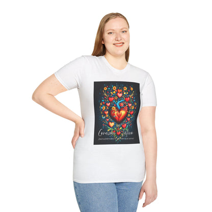 Corazón Latino 2 Unisex Softstyle T-Shirt