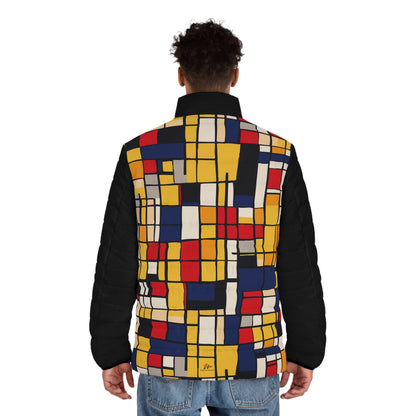 Mondrian Men's Puffer Jacket