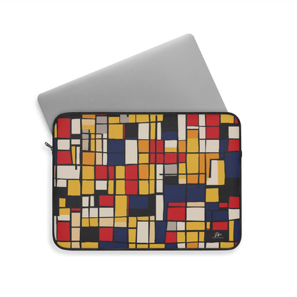 Mondrian-Inspired Laptop Sleeve