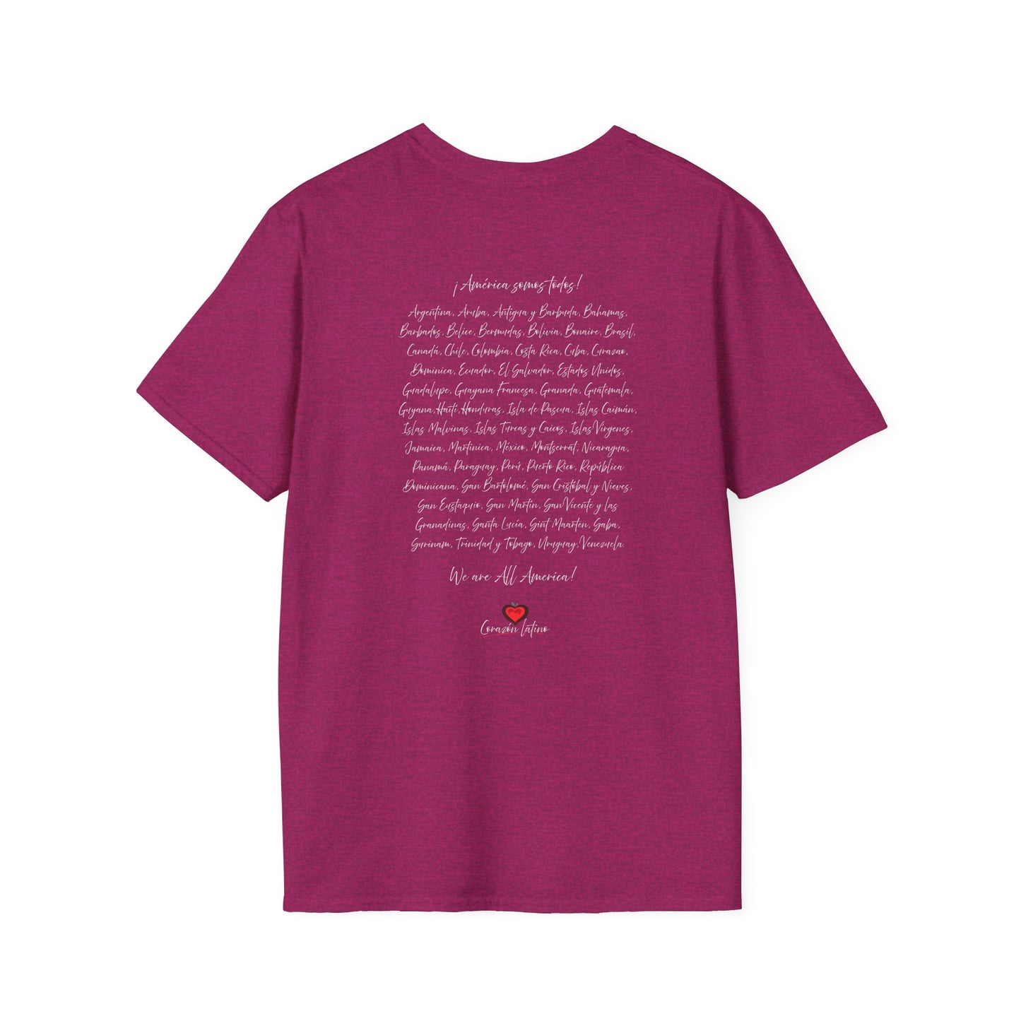 Corazón Latino Unisex Softstyle T-Shirt