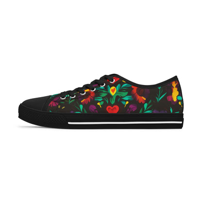 Midnight Fiesta Women's Low Top Sneakers