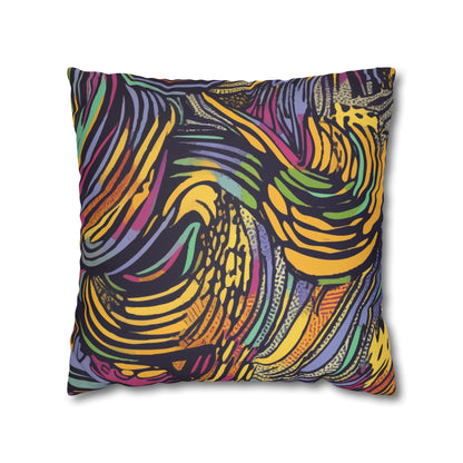 Pop Art Waves Pillowcase